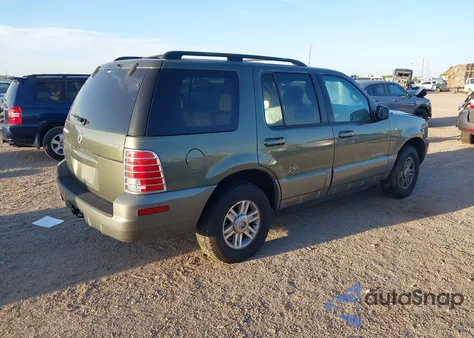 2002 Mercury Mountaineer из США, поврежденный, VIN 4M2DU86WX2ZJ27248